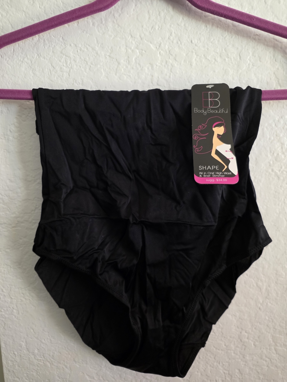 BODY BEAUTIFUL High Waist & Brief Slimmer - XL